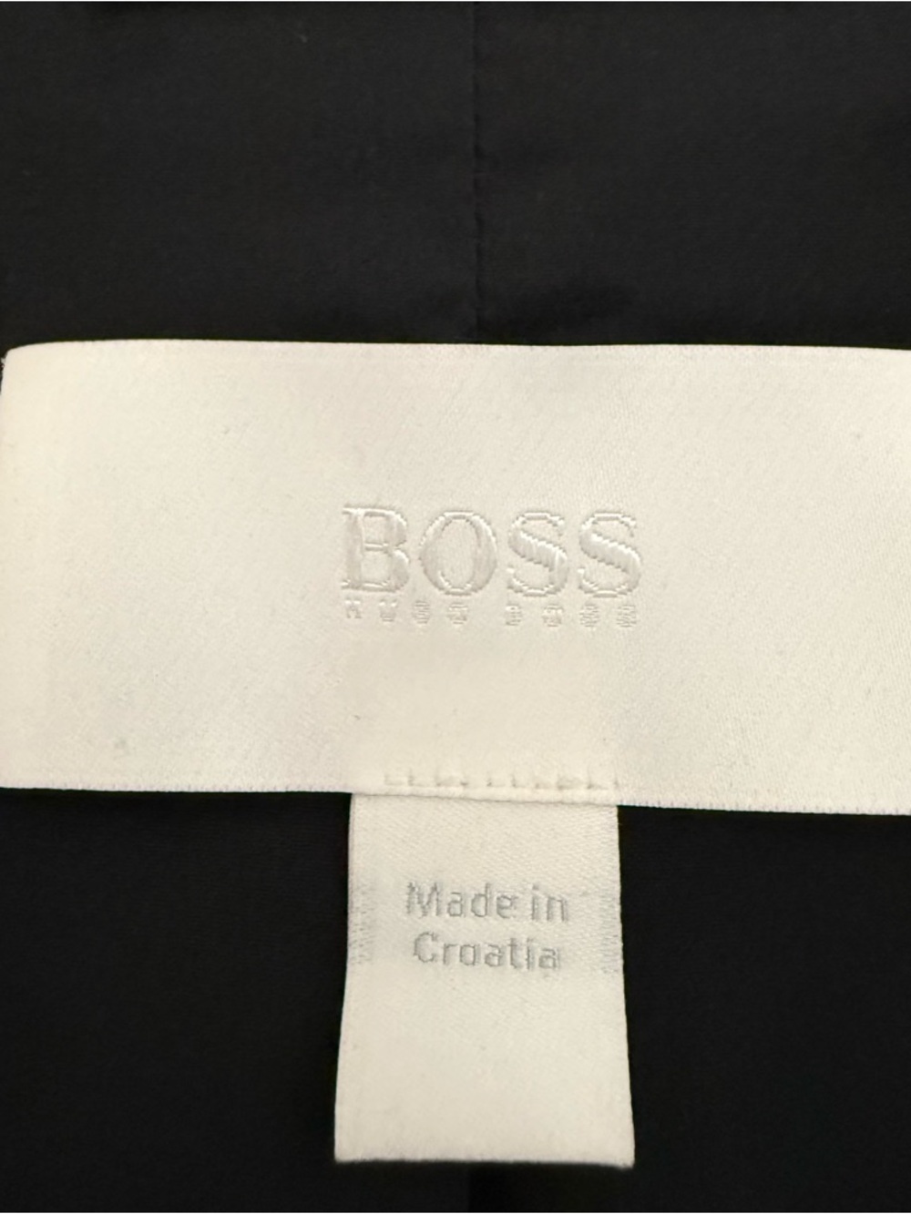 HUGO BOSS SLIM-FIT BLAZER IN 99% VIRGIN WOOL size 8 - Picture 11 of 17